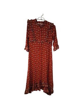 knee length dresses for ladies Free People Via Midi Dress  The Cadillac Cowgirl